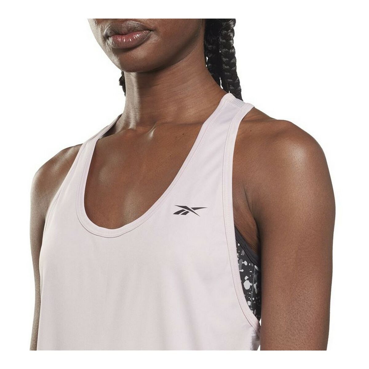 Tanktop, Dam Reebok Mesh Lavendel - 21