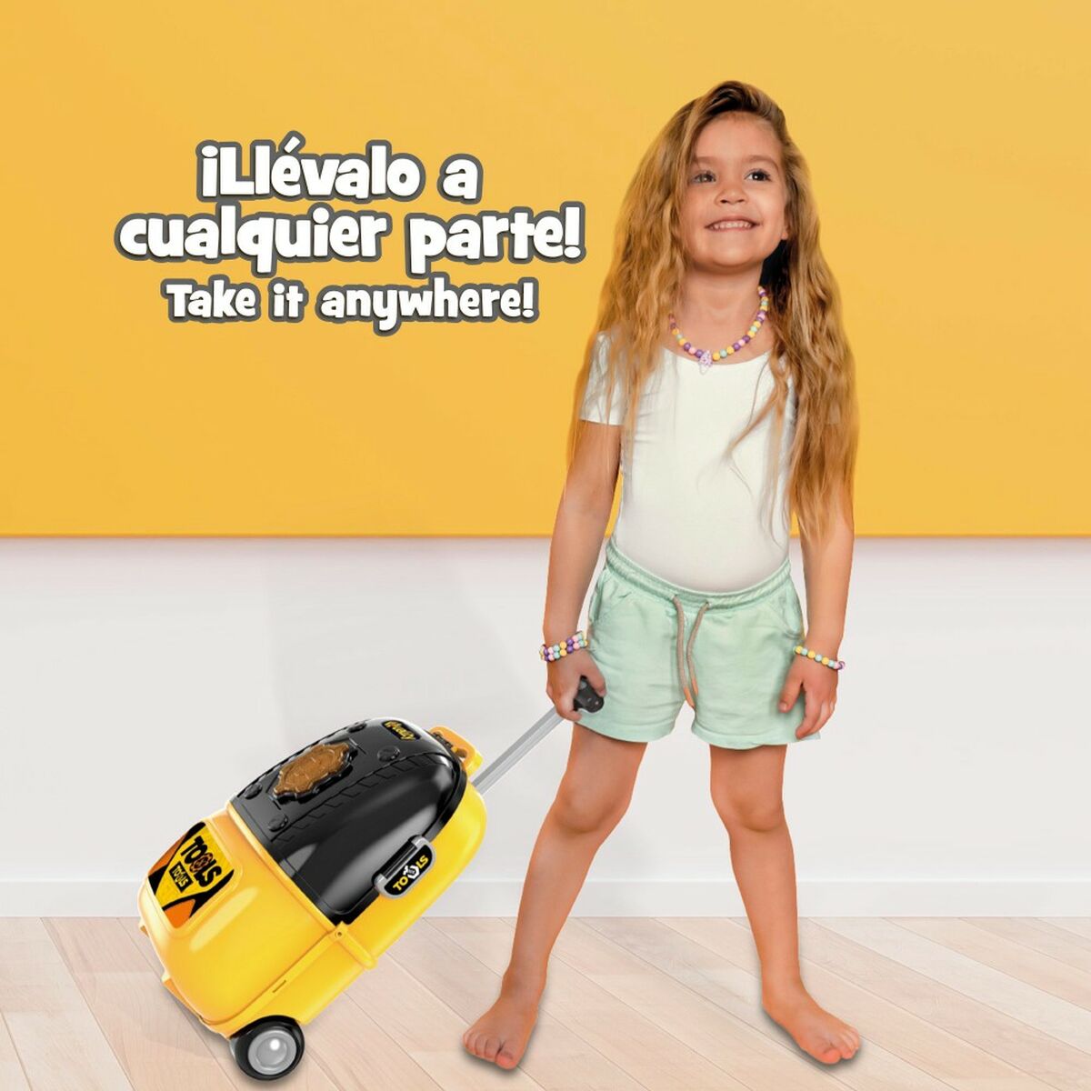 Verktygsutrustning Colorbaby My Tools Med hjul 2 antal - 4