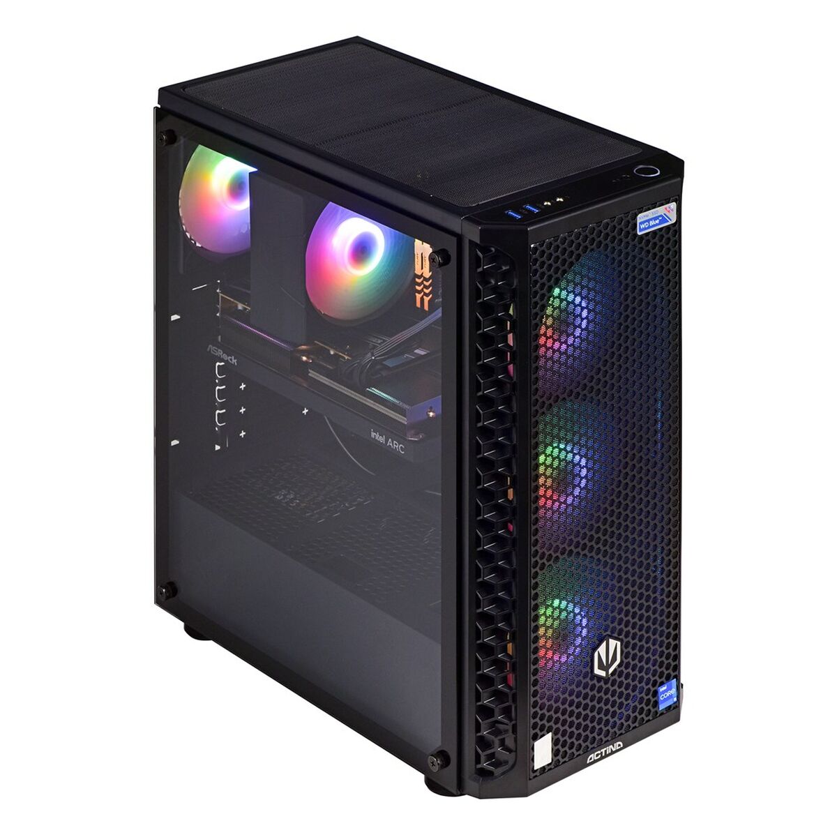 Bordsdator Actina KOMAAAGIP1471 Intel Core i5-12400F 32 GB RAM 1 TB SSD AMD Radeon RX 7700 xt - 2