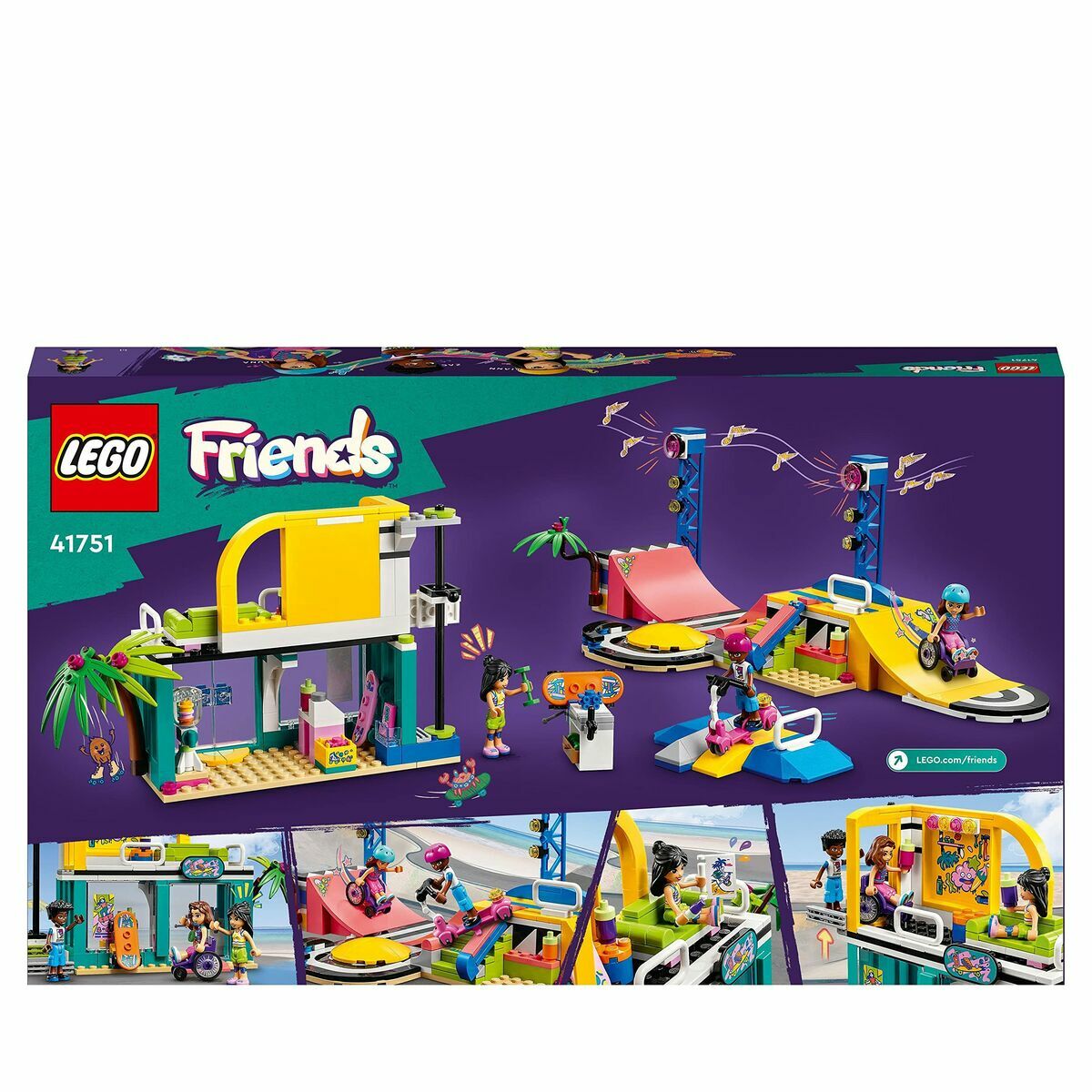 Byggsats Lego 41751 Skatepark 431 Delar - 2