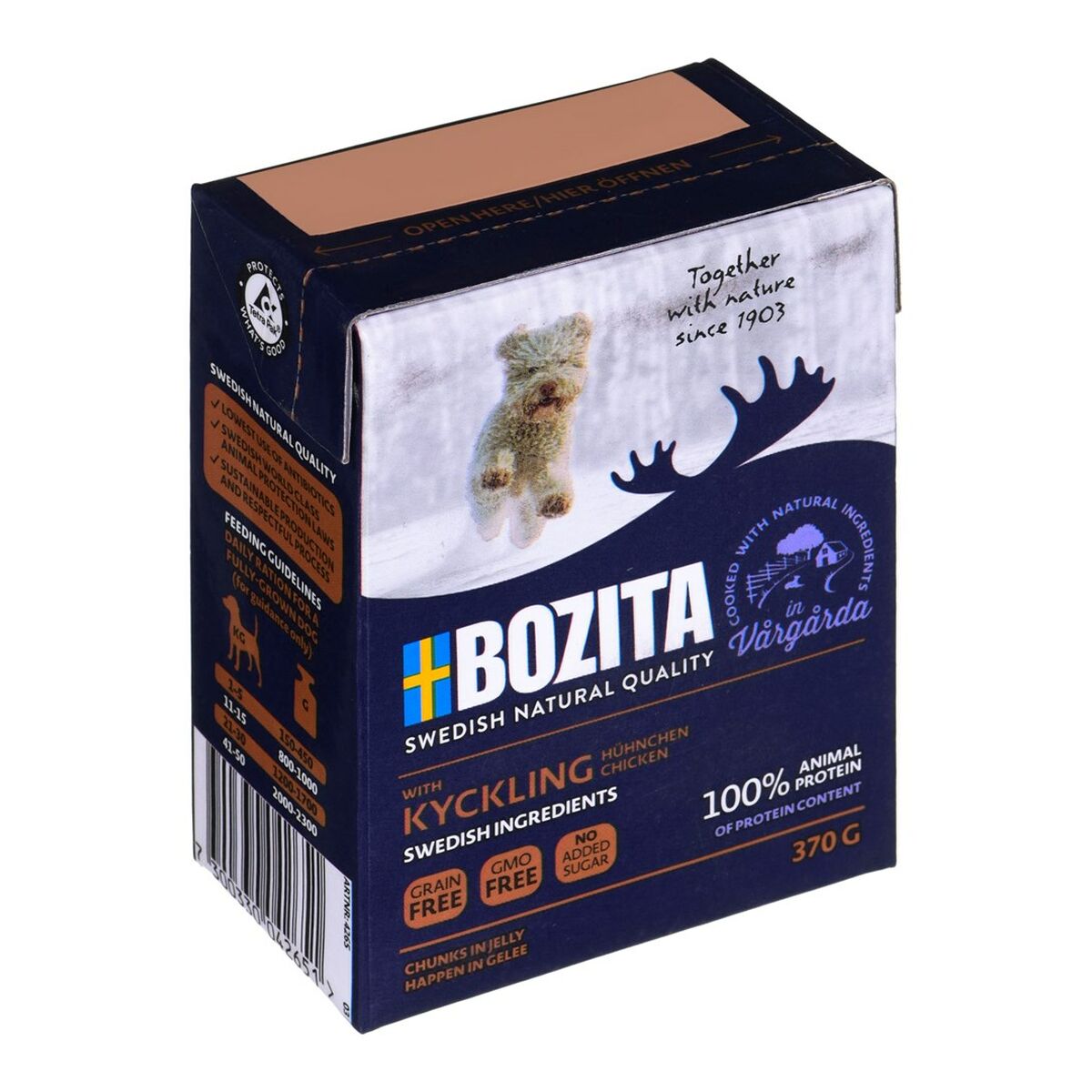 Kattmat Bozita Wet Kyckling Kalvkött - 2