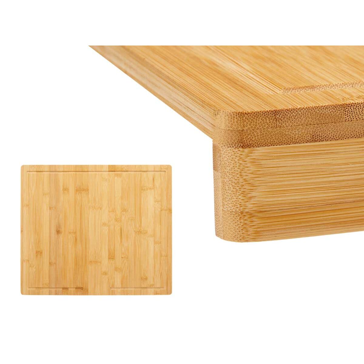 Skärbräda Brun Bambu 53 x 4,3 x 46 cm - 3