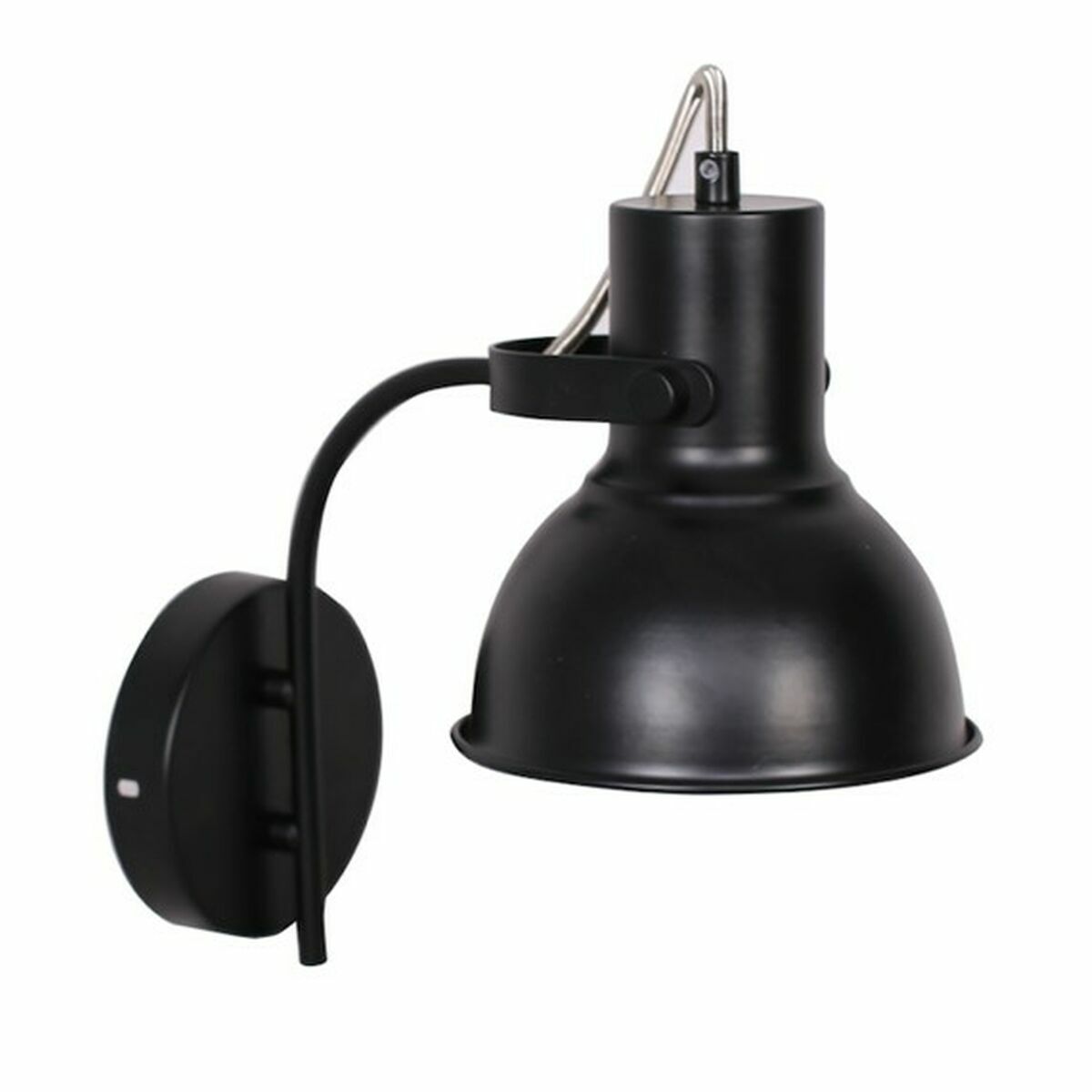 Vägglampa DKD Home Decor 15 x 20 x 28 cm 16,5 x 26 x 28 cm Röd Svart Metall 220 V 50 W Loft (2 antal) - 4