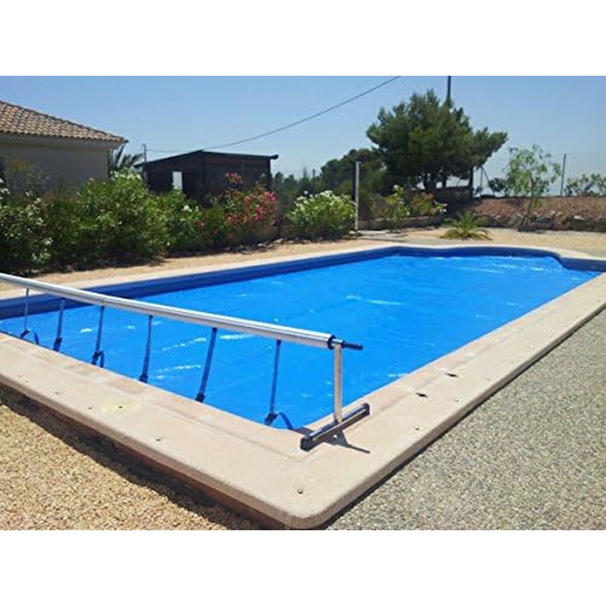 Pool Cover Ubbink Blå 400 x 610 cm Polyetylen - 2