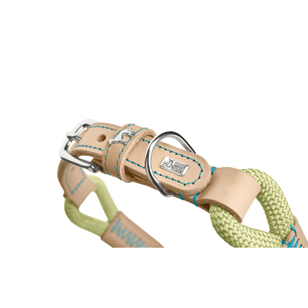 Hundhalsband Hunter MALIA Grön M/L 45-54 cm - 2