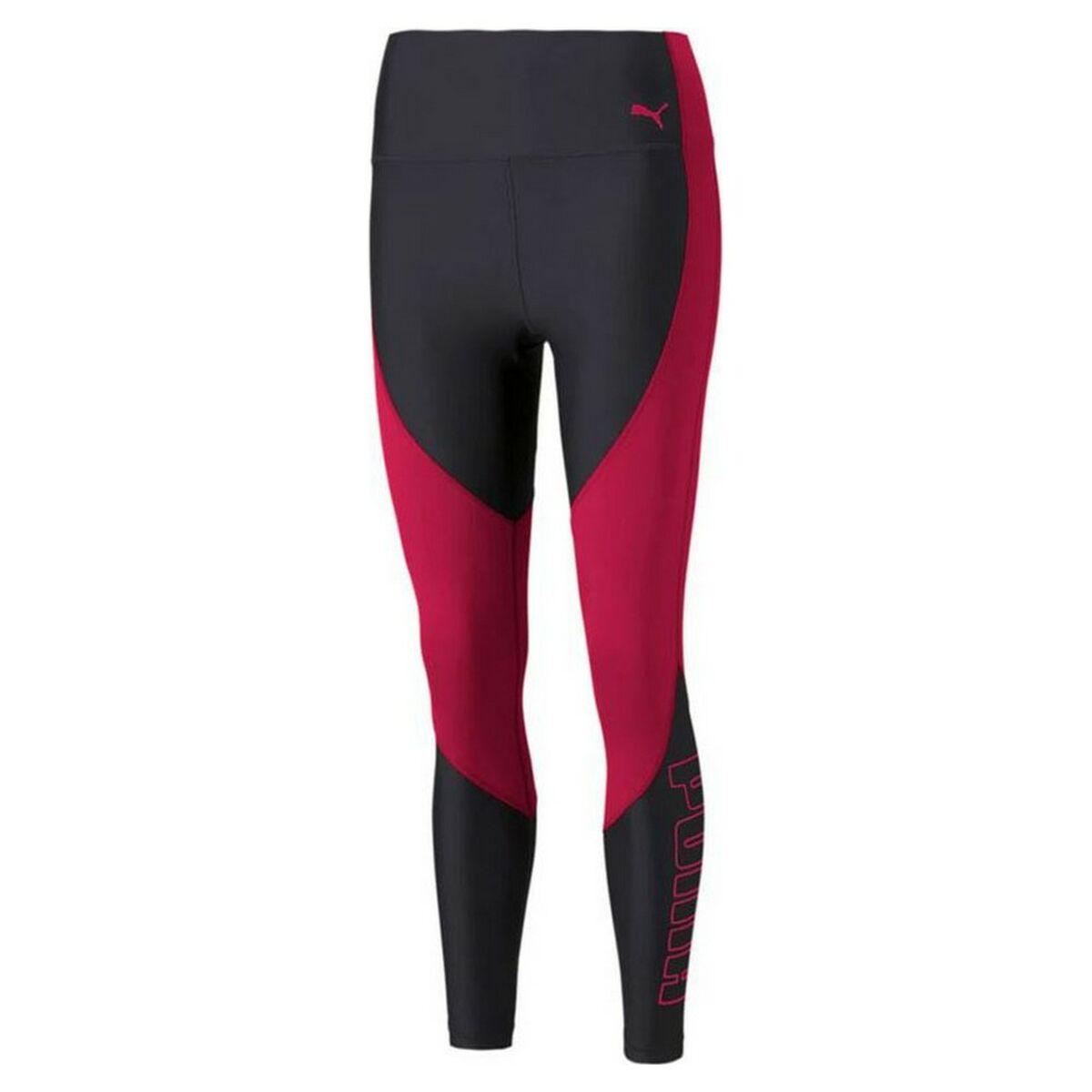 Sport-leggings, Dam Puma Eversculpt Log W Karmosinröd - 7