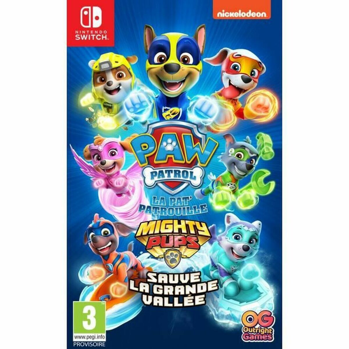 TV-spel för Switch Bandai Paw Patrol: Super Patrol saves the Great Valley
