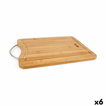 Skärbräda Quttin Brun Silvrig Bambu 39,5 x 30 x 1,5 cm (6 antal)