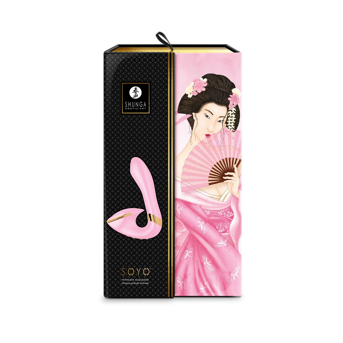 Dubbelvibrator Dual Stimulation Vibe Shunga Soyo Ljusrosa - 7