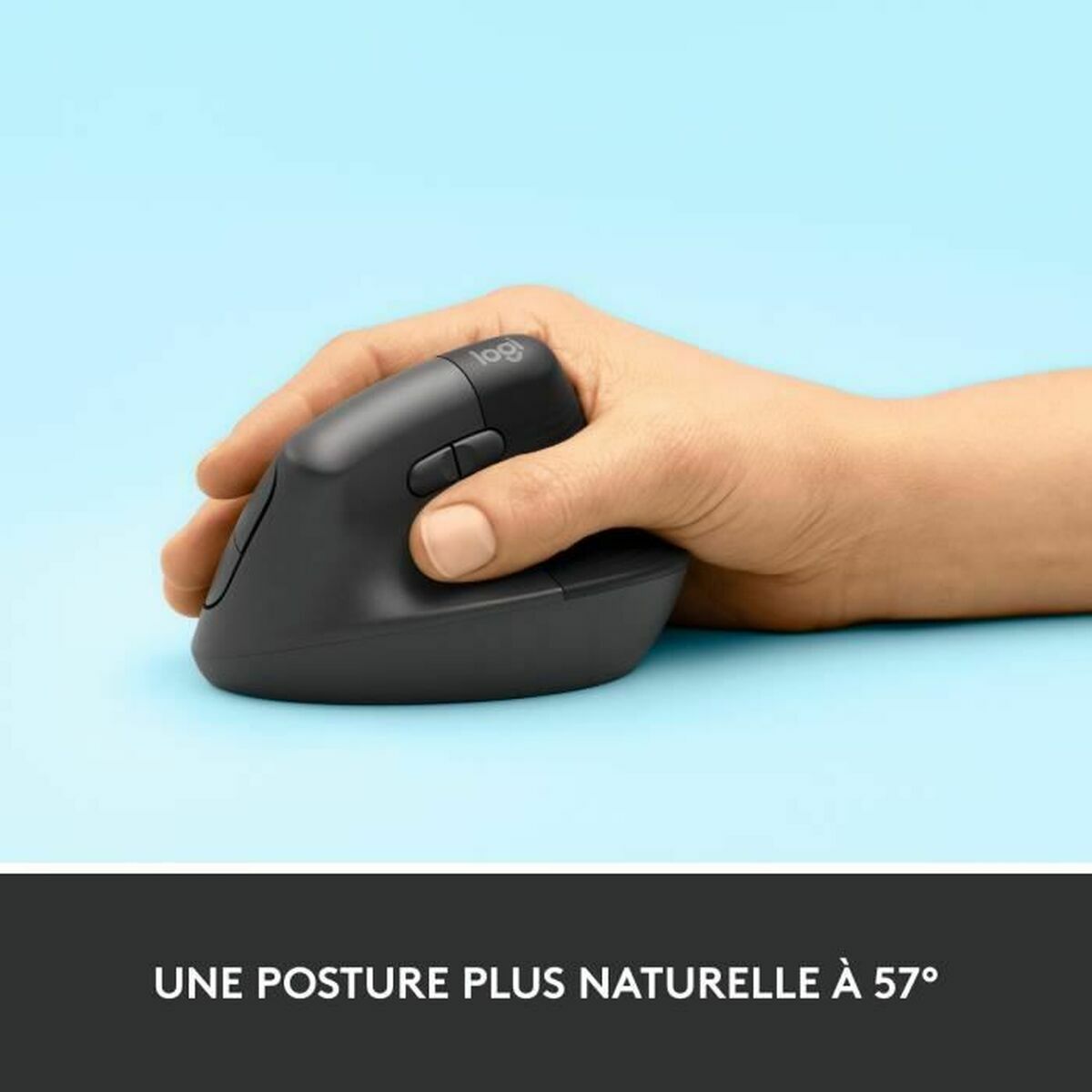 Trådlös Mus Logitech 910-006473 Grå Grafit Stål 4000 dpi - 3
