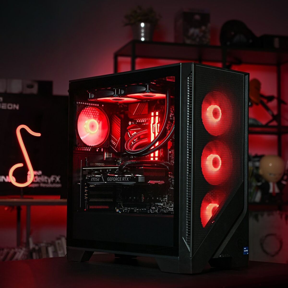 Bordsdator Actina KOMAAAGIP1537 32 GB RAM 1 TB SSD AMD Ryzen 7 7700X - 3