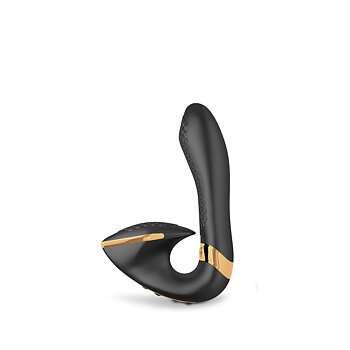 Dubbelvibrator Dual Stimulation Vibe Shunga Soyo Svart