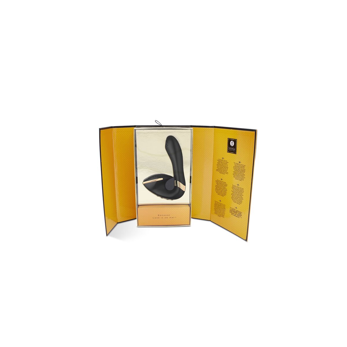 Dubbelvibrator Dual Stimulation Vibe Shunga Soyo Svart - 3