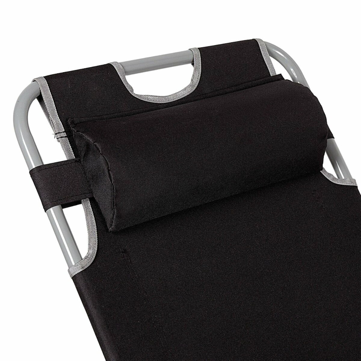 Lutbar vilstol Aktive Svart 177 x 34 x 47 cm - 4