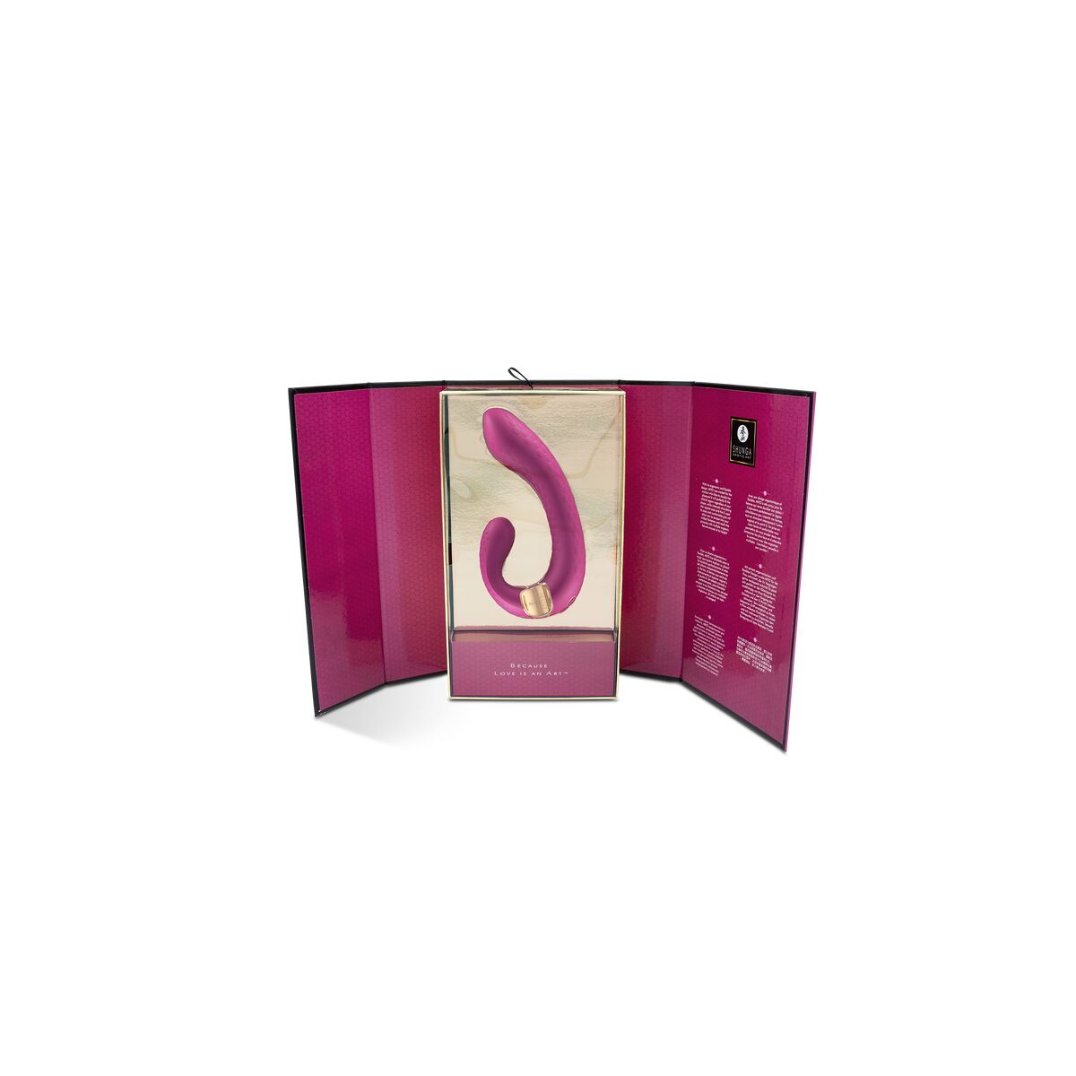 Dubbelvibrator Dual Stimulation Vibe Shunga Miyo Fuchsia - 3