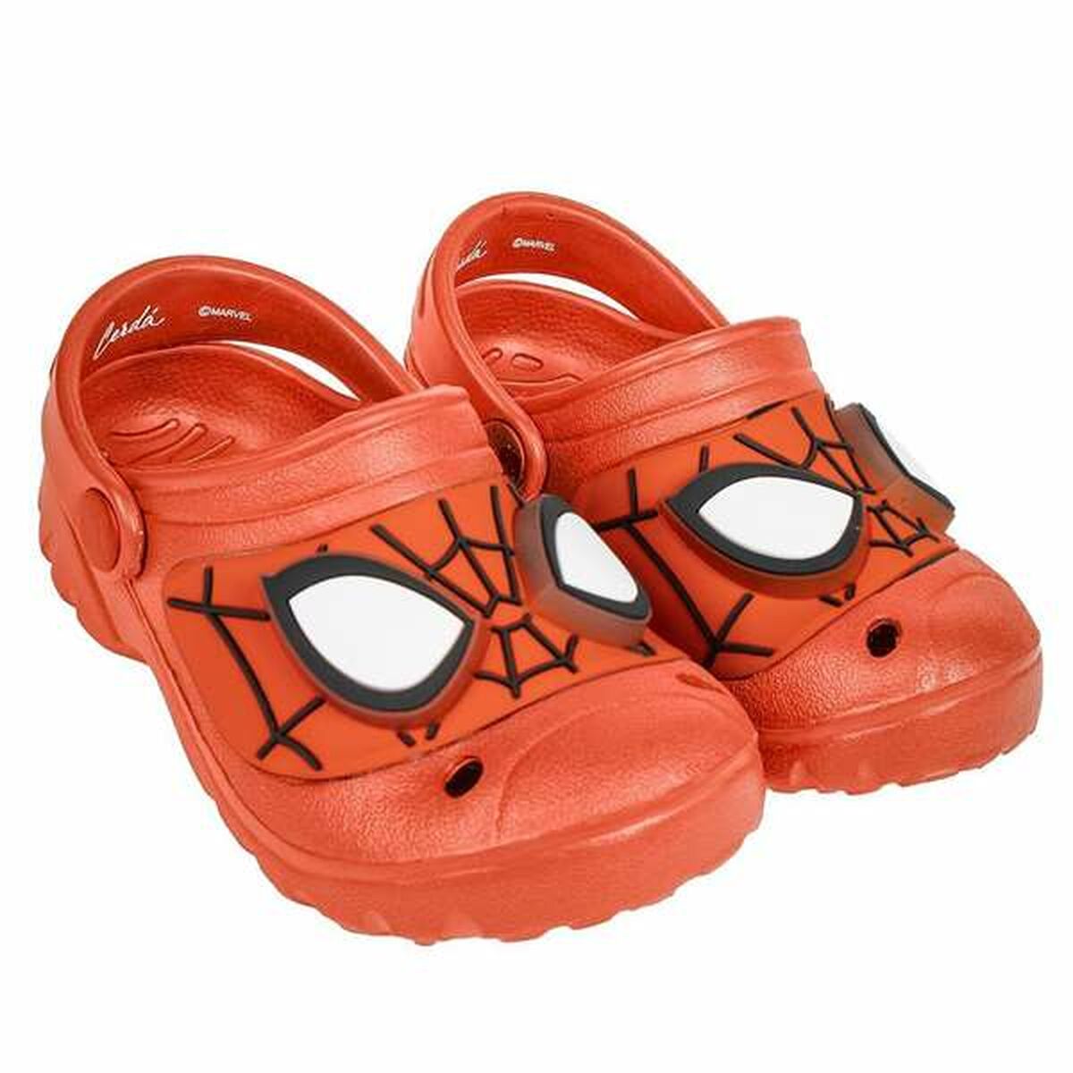 Träskor Spider-Man Röd