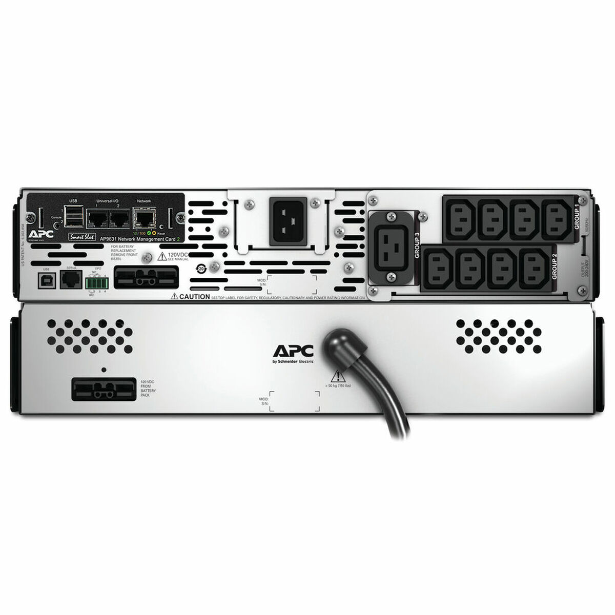 System för Avbrottsfri Strömförsörjning Interaktiv (UPS) APC SMX3000RMHV2UNC - 3