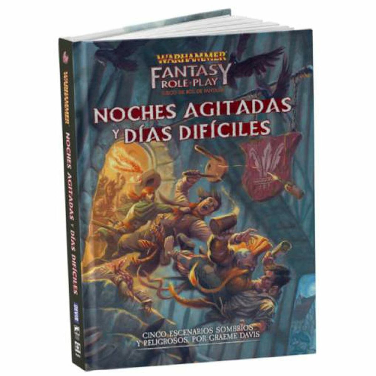 Boken WARHAMMER ROL : NOCHES AGITADAS Y DIAS DIFICILES