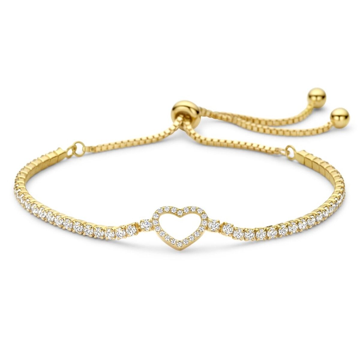 Damarmband New Bling 9NB-1561 Gyllene