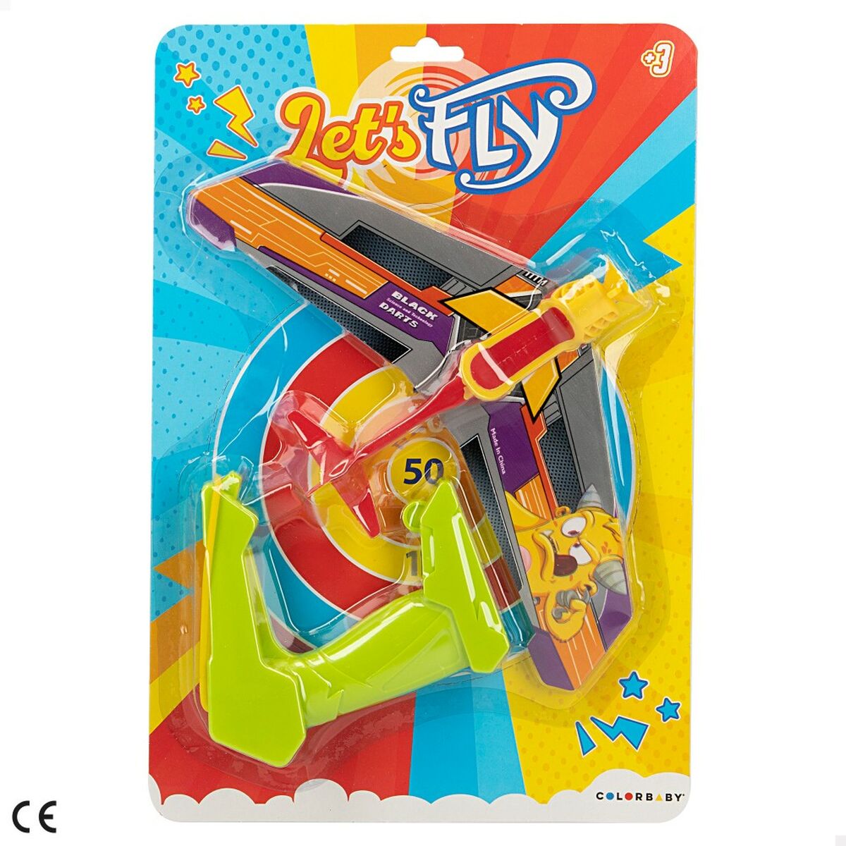 Kastare Colorbaby Let's Fly 14,5 x 3,5 x 25 cm Flygplan - 2