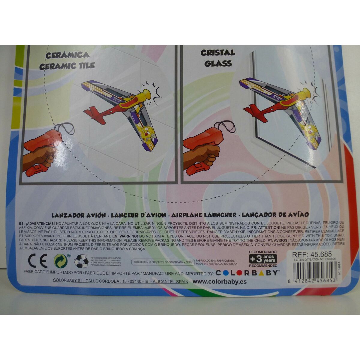 Kastare Colorbaby Let's Fly 14,5 x 3,5 x 25 cm Flygplan - 8