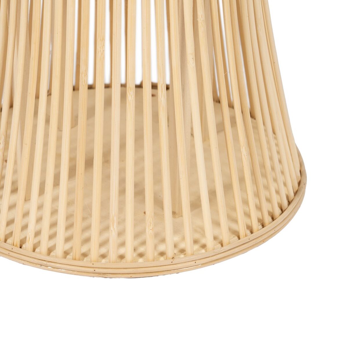 Lykta Naturell Bambu Glas 20 x 20 x 50 cm - 6