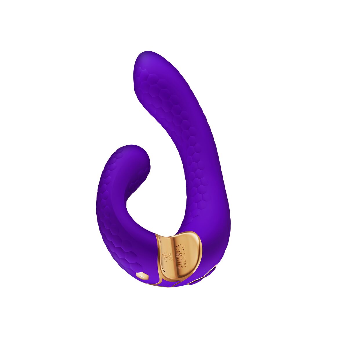 Dubbelvibrator Dual Stimulation Vibe Shunga Miyo Purpur - 2