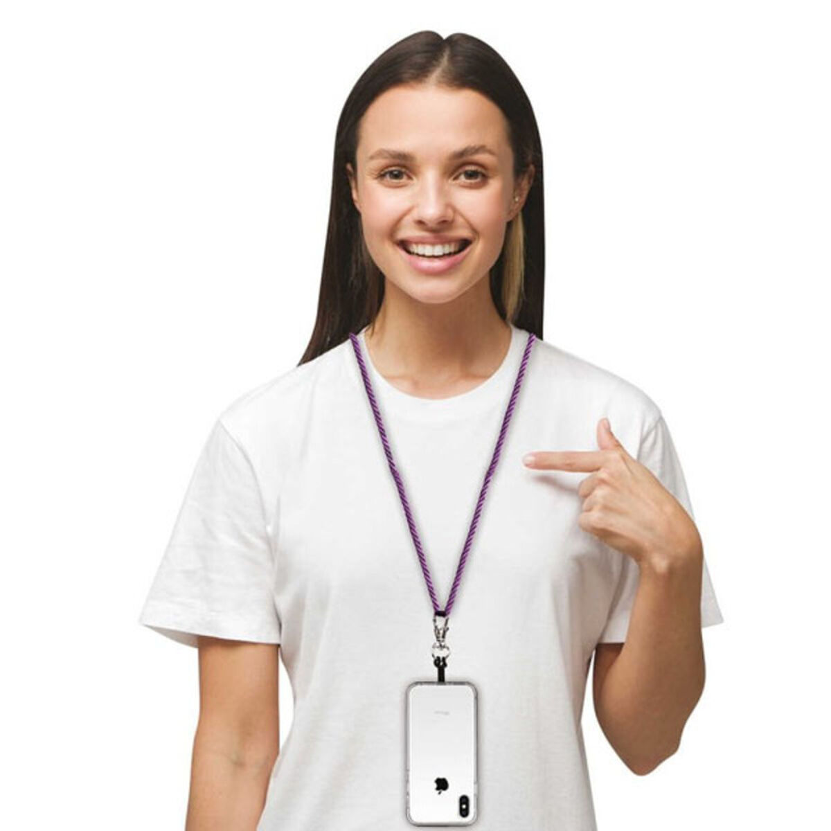 Mobile Phone Hanging Cord KSIX 160 cm Polyester - 8