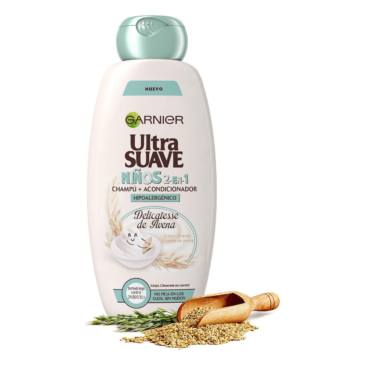 Barnschampo Garnier Ultra Suave 400 ml Havregryn Schampo och balsam - 2