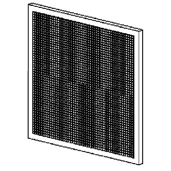 Fett filter för ugnar 10/20x GN2/1 -16x SV