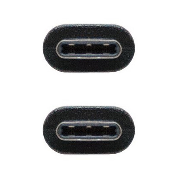 USB-C 3.1-kabel NANOCABLE 10.01.4101 Svart (1 m) - 2