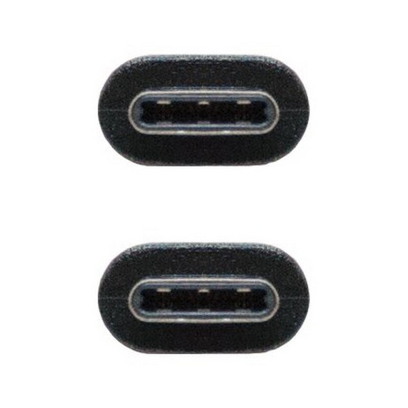USB-C 3.1-kabel NANOCABLE 10.01.4101 Svart (1 m) - 4