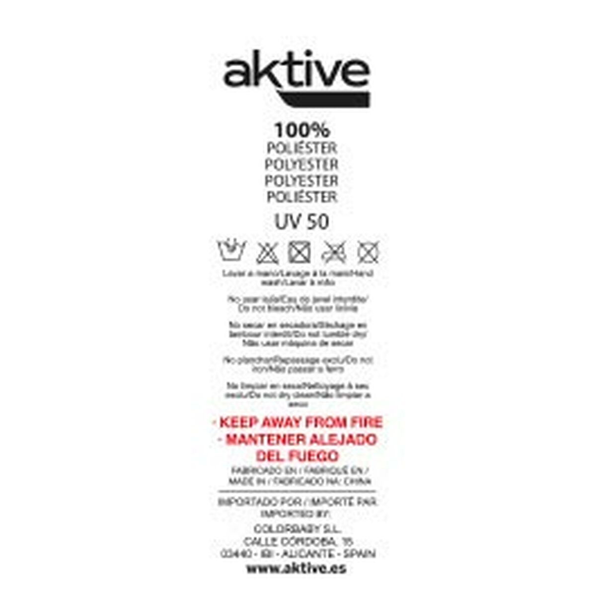 Paraply Aktive 210 x 205 x 210 cm 210 x 210 x 210 cm - 13