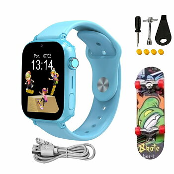 Smartwatch för barn Manta SWK02BL Blå 1,85"