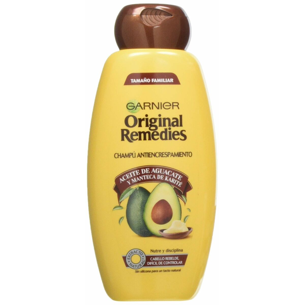 Antifrizz shampoo Garnier Original Remedies 600 ml Avokado Shea - 4