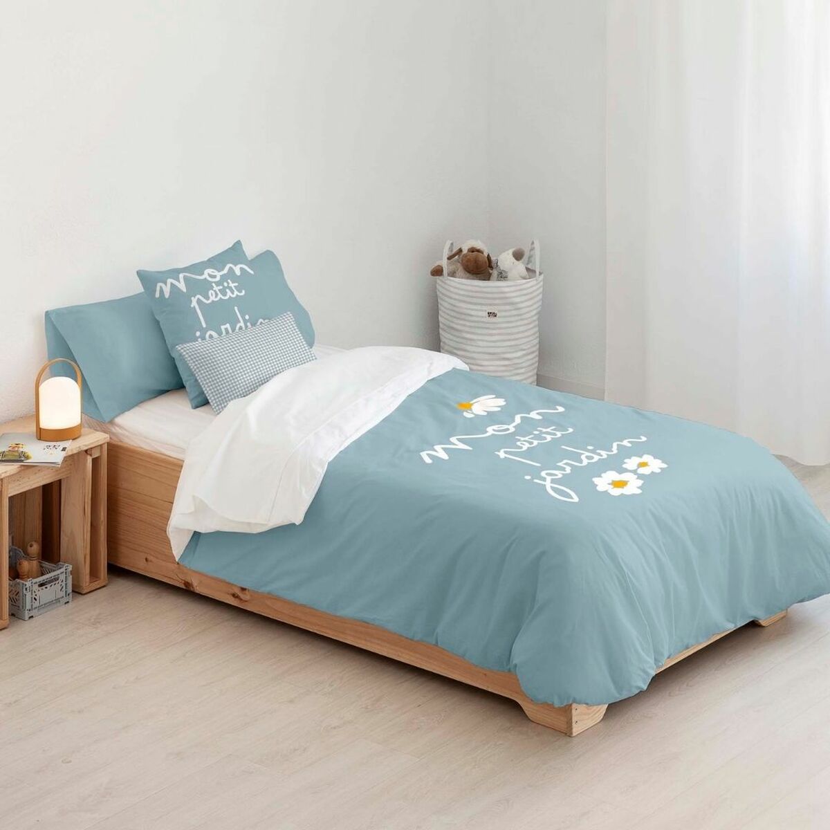 Täckslagsset Kids&Cotton Xalo Big Blå 155 x 220 cm - 2
