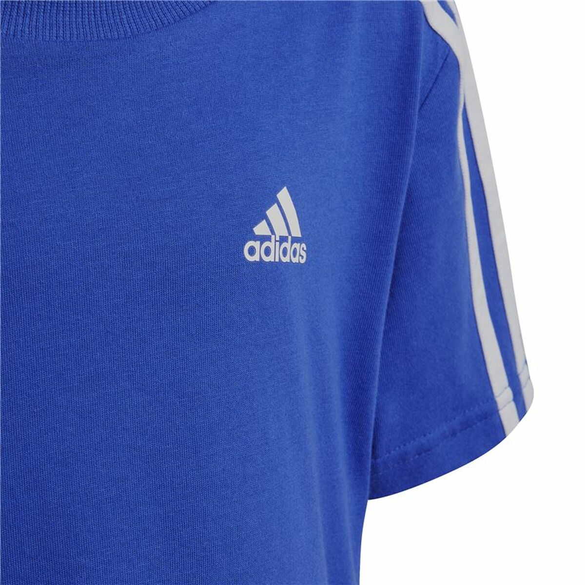 Träningskläder, Barn Adidas 3 Stripes Blå - 7