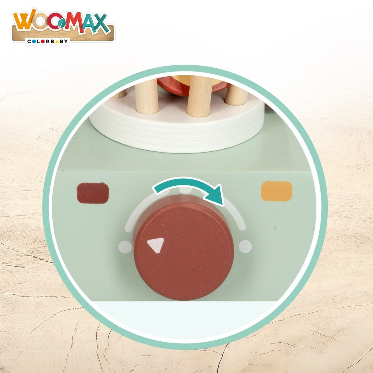 Mixer för leksaker Woomax 6 Delar 11,5 x 17,5 x 11,5 cm (6 antal) - 5