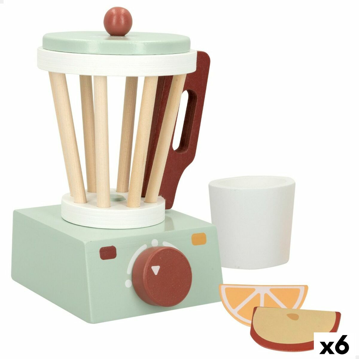 Mixer för leksaker Woomax 6 Delar 11,5 x 17,5 x 11,5 cm (6 antal)