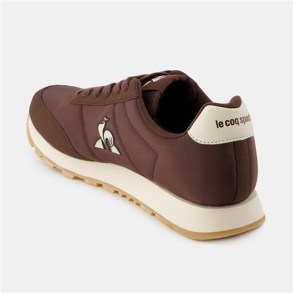Sportskor Casual Herr Le coq sportif Racerone_2 Chicory Brun - 4