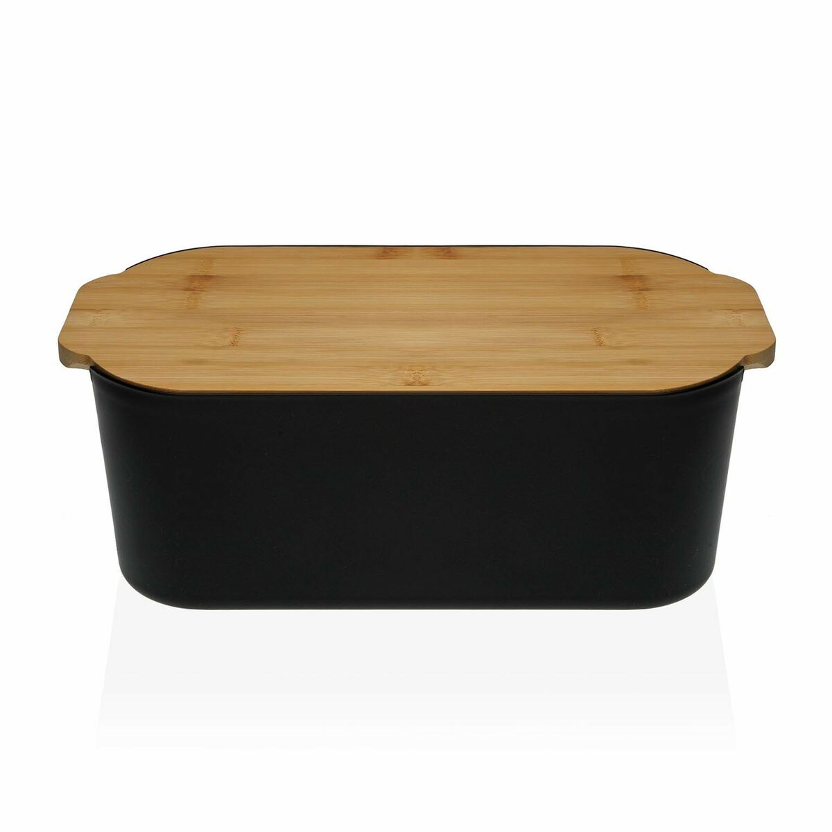 Brödkorg Versa Svart Bambu polypropen 18,5 x 12 x 33 cm - 2