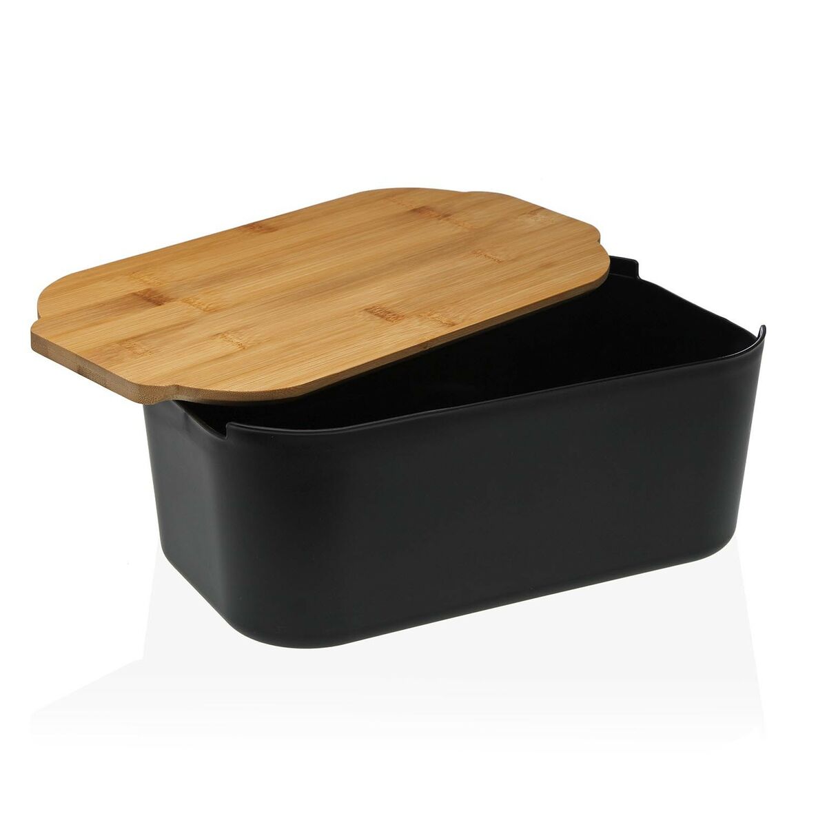Brödkorg Versa Svart Bambu polypropen 18,5 x 12 x 33 cm - 3