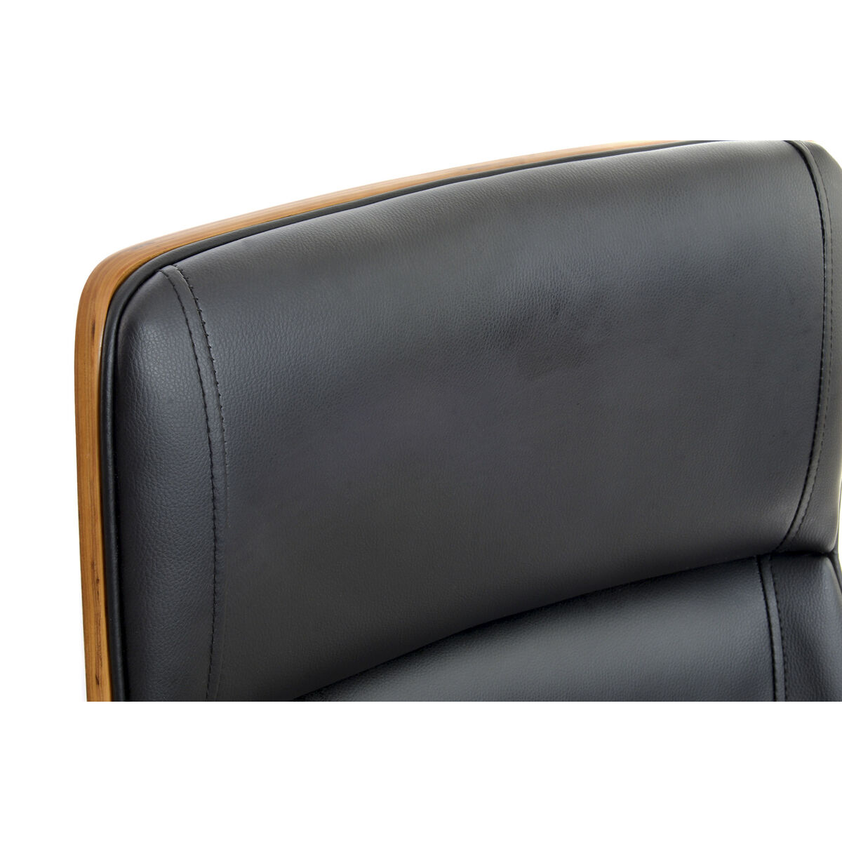Kontorsstol DKD Home Decor Brun Svart - 3