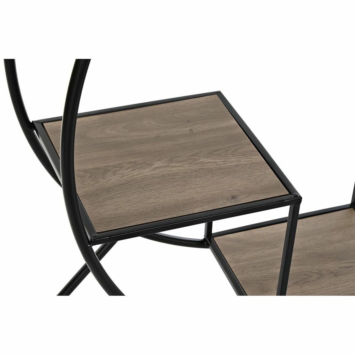 Bokhylla DKD Home Decor Svart Ljusgrå Metall Gran 90 x 30 x 100 cm (1) - 11