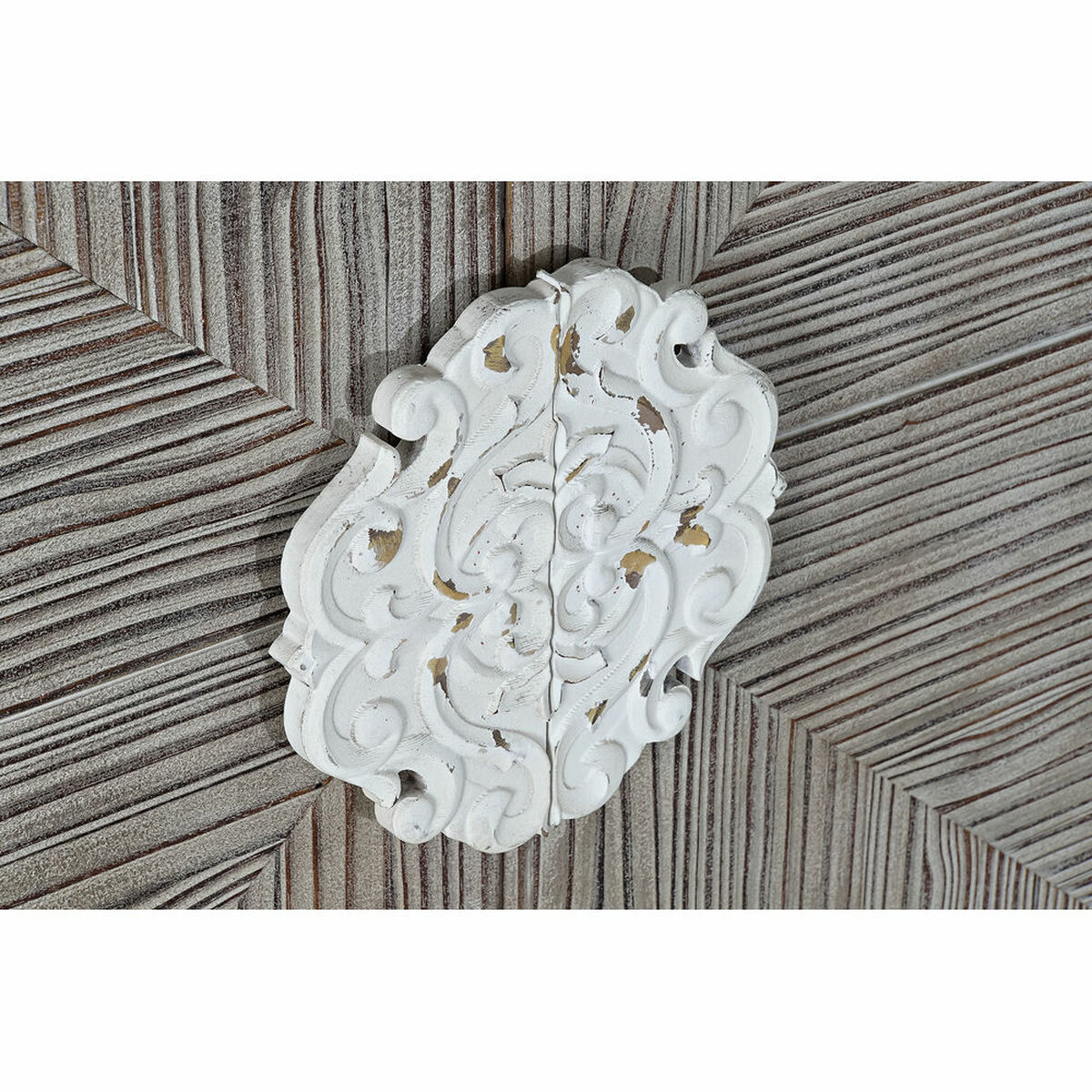 Skåp DKD Home Decor MB-179372 Mörkbrun Ljusbrun Gran Trä MDF 86 x 41 x 181 cm - 2