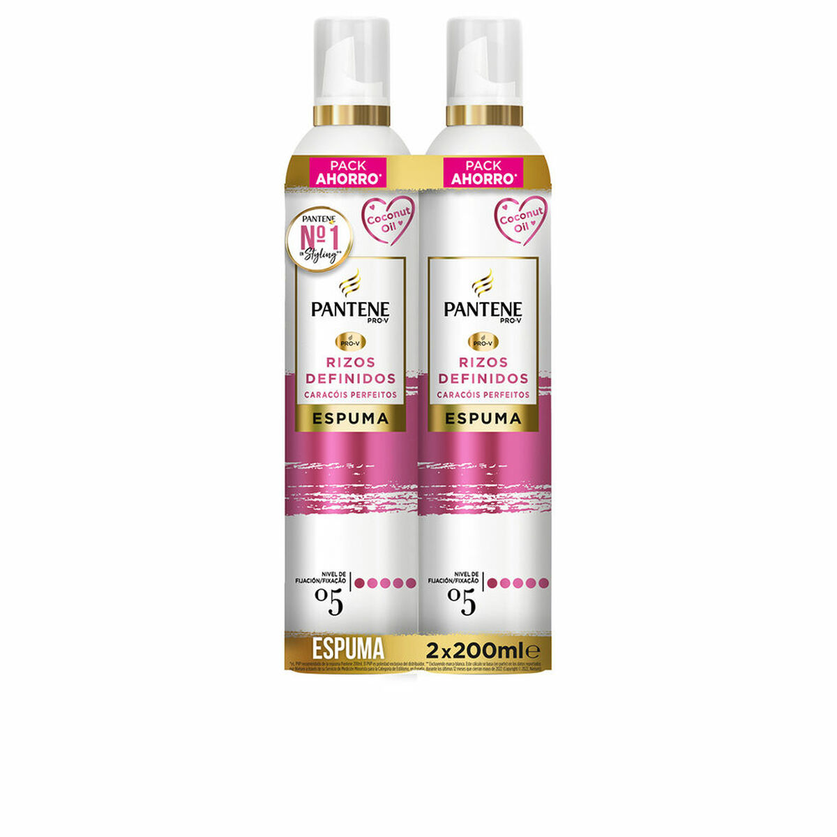 Skum för lockar Pantene   200 ml 2 x 200 ml