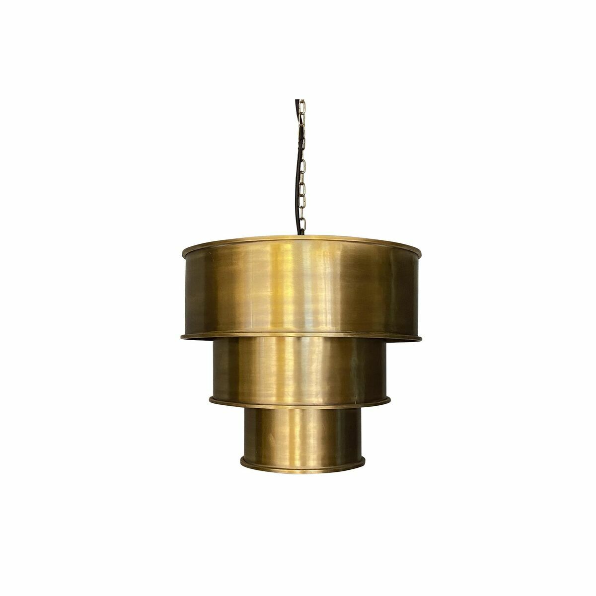Taklampa DKD Home Decor Gyllene Järn (42 x 42 x 41 cm) - 2