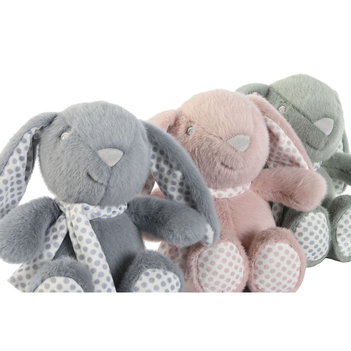 Baby-kit Home ESPRIT Blå Grön Rosa Polyester (3 antal) - 3