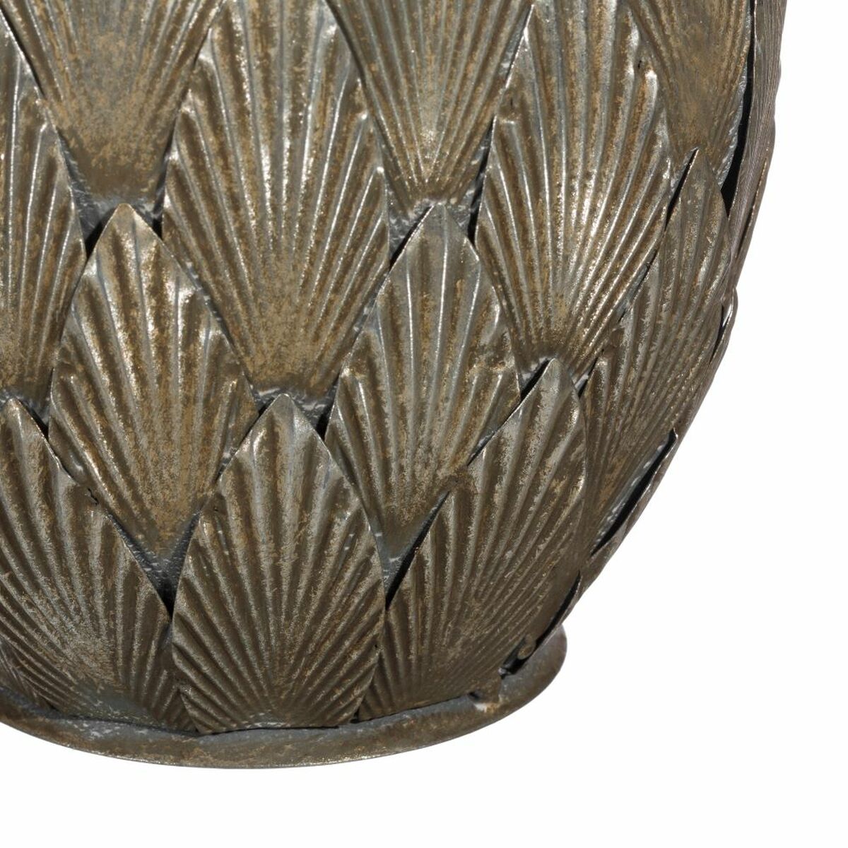 Ljusstakar 15,5 x 15,5 x 28 cm Metall Silver - 3