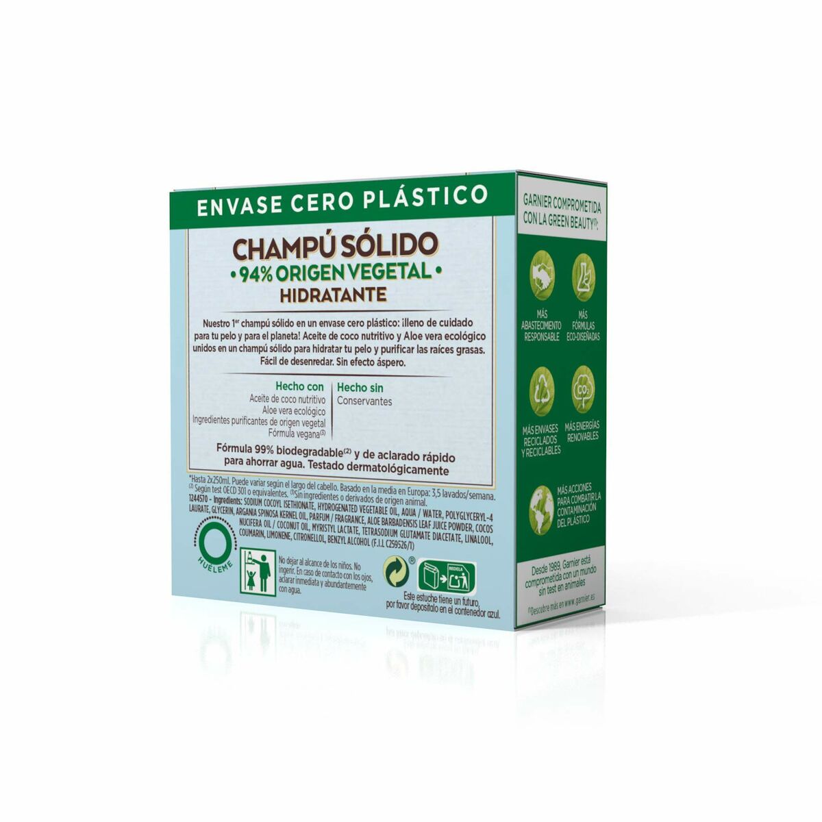 Schampobar Garnier Original Remedies X 60 g Fuktgivande Kokosnöt 2 antal - 8